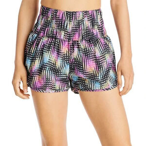 NWT Free People Movement The Way Home Printed Shorts in Euphoria size Xs